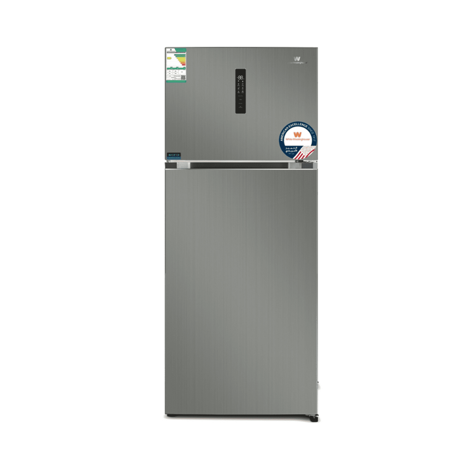 white-westinghouse-upright-refrigerator-20.5-cu-ft-580-ltr-single-door-silver-ww580tmr-mcsx.png WW580TMR-MC(SX) - ثلاجة وايت ويستنجهاوس عامودي , 20.5 قدم مكعب (580 لتر) , باب واحد , فضي - Image 1